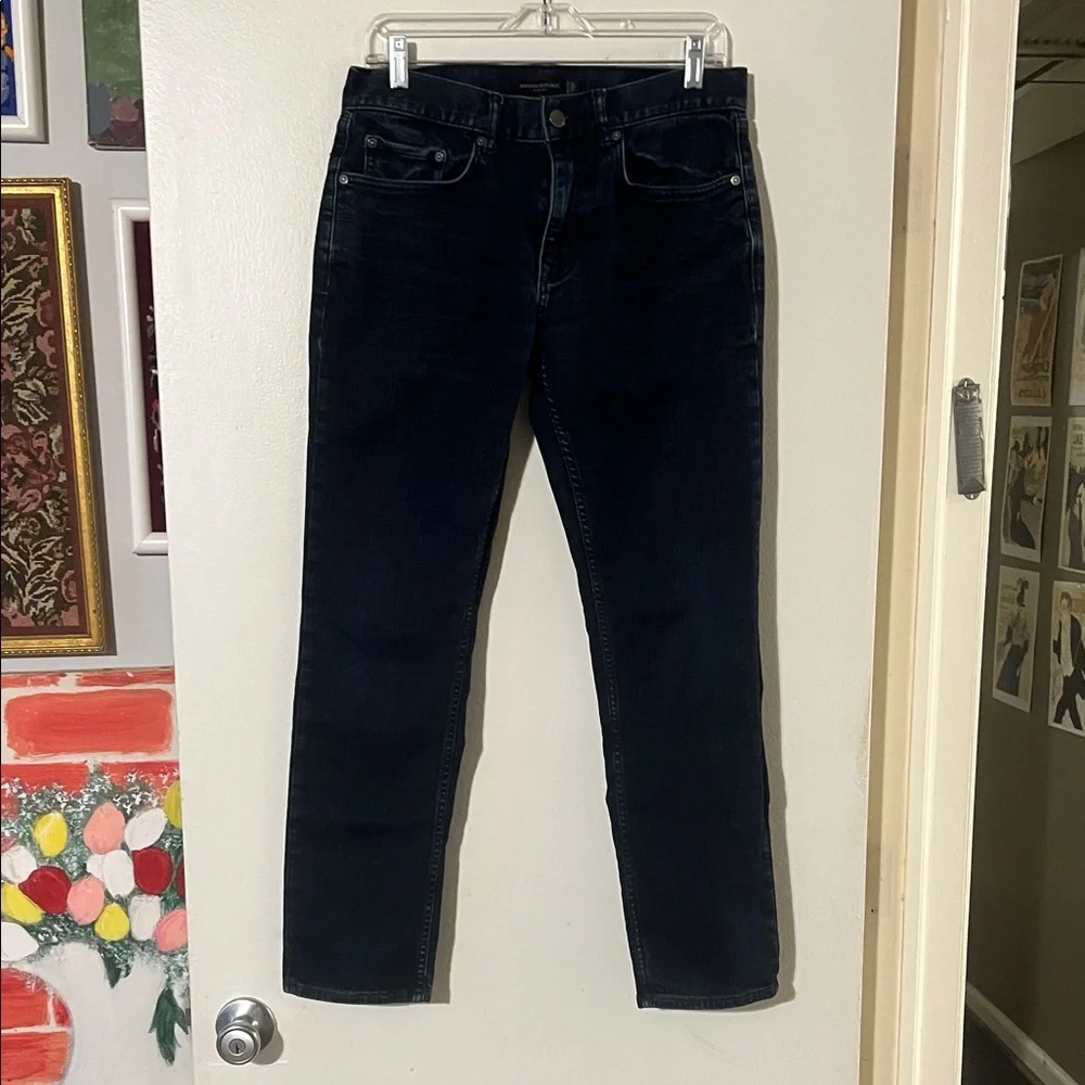 Banana Republic slim fit men’s blue jeans
